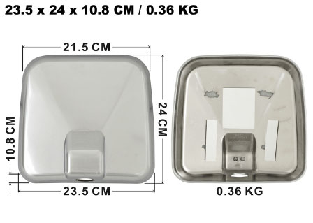 HINO 700 MIRROR COVER CHROME