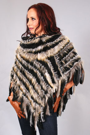 Ponchos, prjónað