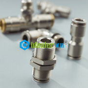 Fitting, metal, para sa compressed pipe at air hoses