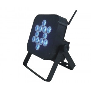 Wireless battery 12pcs RGBW/A 4 IN 1 LED Par can