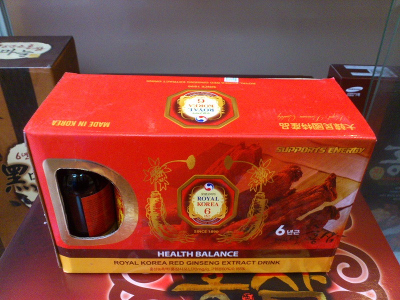 Royal Red Ginseng Extract Drink