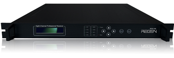 RFR1164 Eight-Channel Professional Receiver DVB-S DVB-S2 RF in, 64*SPTS IP output