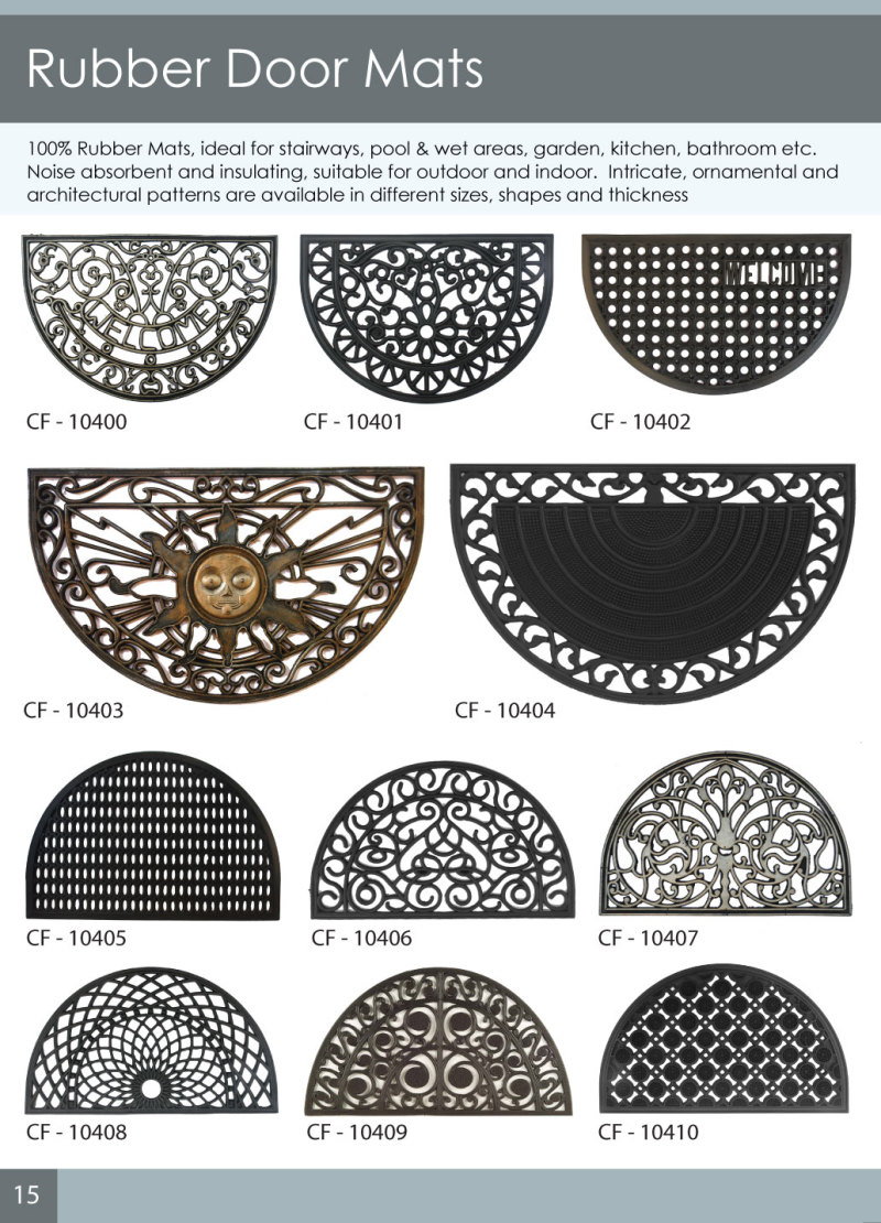RUBBER DOOR MATS