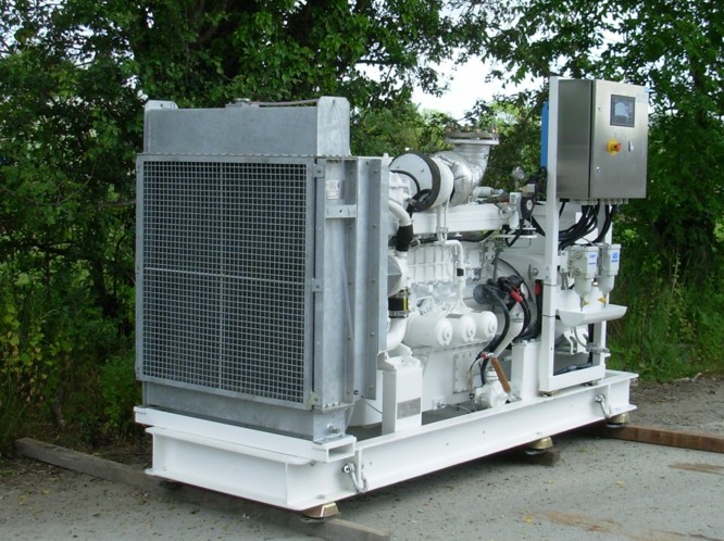 Generator set, marine