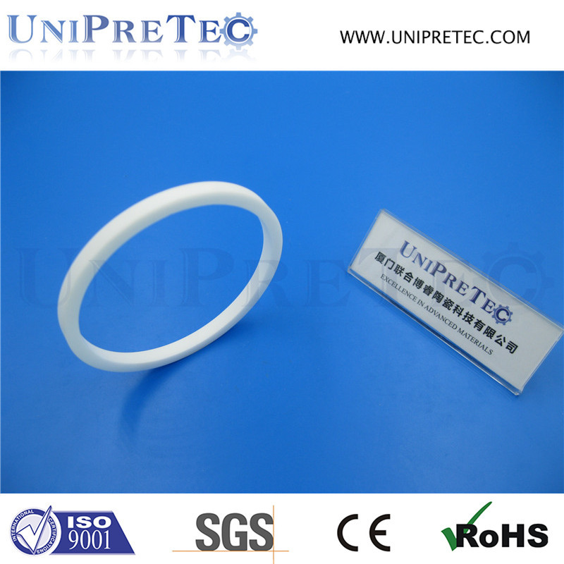 Ceramic insulators at insulating fitting