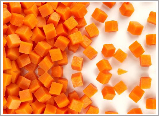 Frozen carrots
