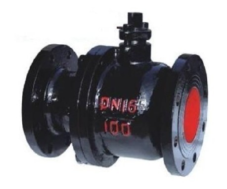 Cast iron flange ball valve