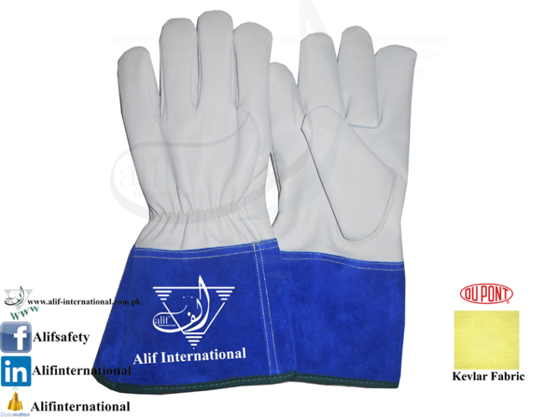Heat Resistance Kevlar Lined Gloves