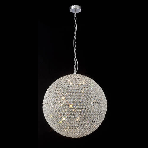 Globe crystal pendant light P3028-400
