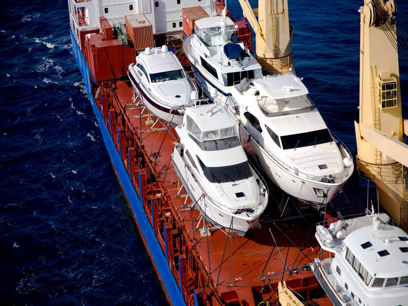 Boats, transporting