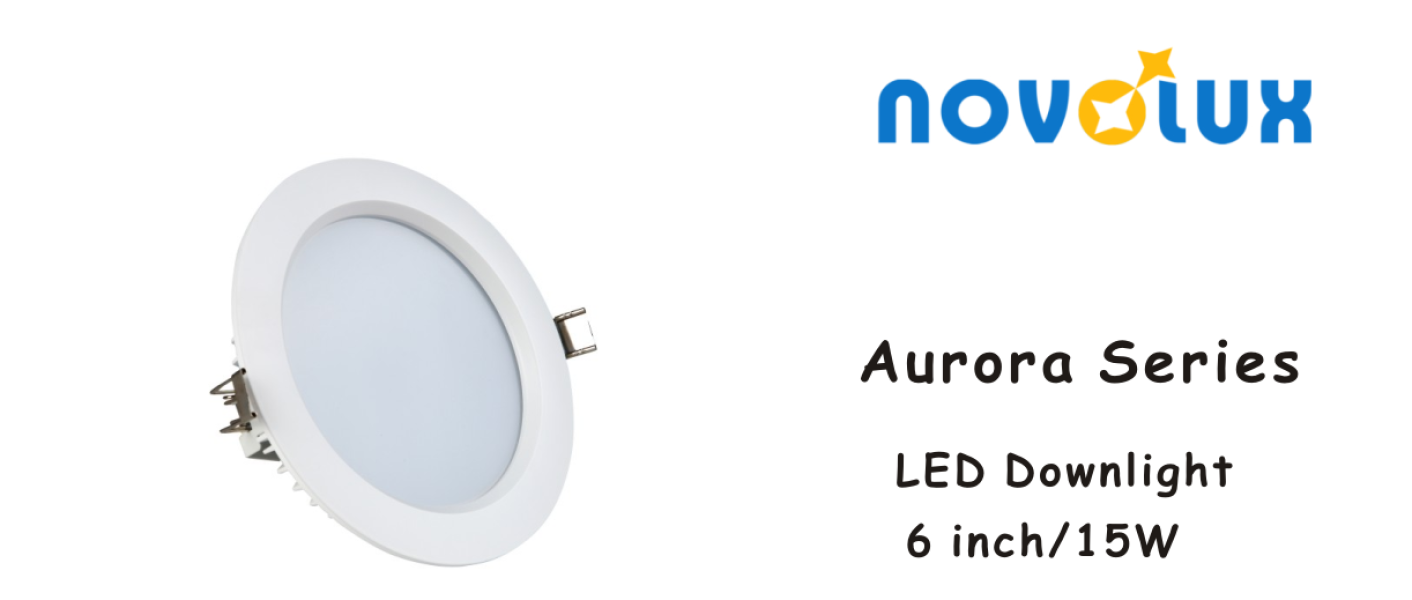 6″ 15W Aurora™ LED Downlight 