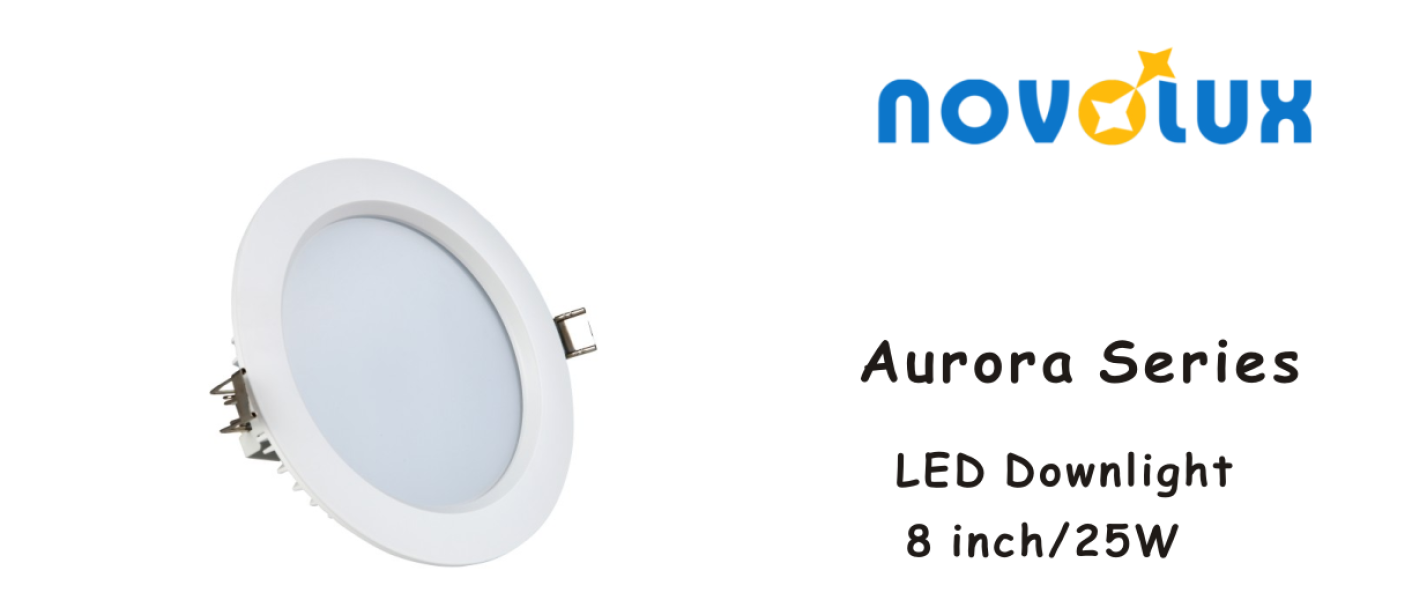 8″ 25W Aurora™ LED Downlight 
