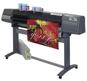 Pagpi-print ng mga serbisyo, napakalaking format