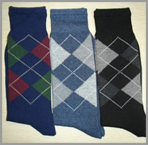 Argyle socks
