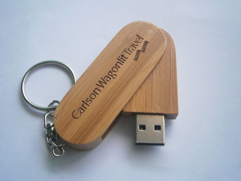 Custom wood usb flash disk