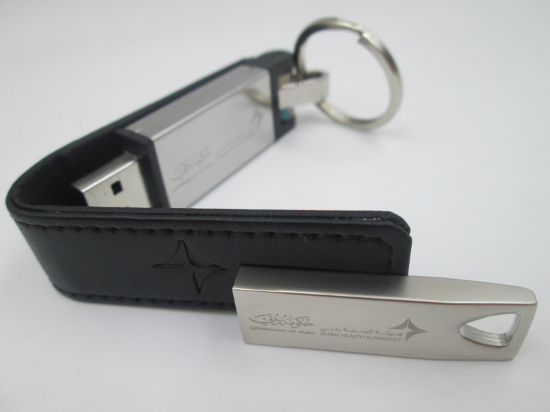 leather usb flash memory