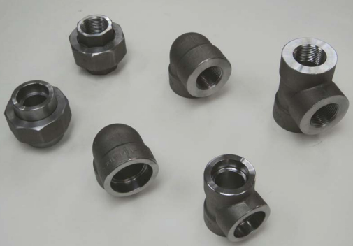 ASTM A182 F5 F9 F11 F12 F21  pipe fittings ASME B16.11 socket welding threaded elbow tee cap cross