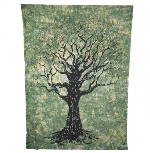 Tree of Life Indian Wall Hanging Tapestry