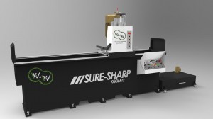 The Sure-Sharp vertical spindle grinder
