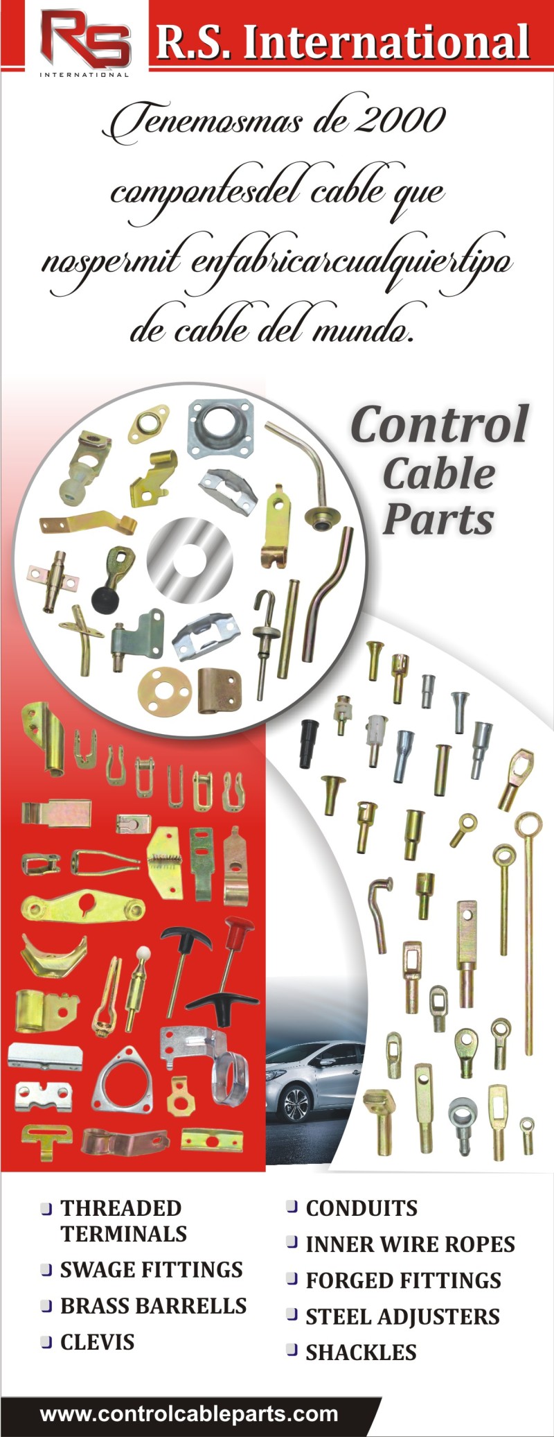 CABLE COMPONENTS 2000 TYPE