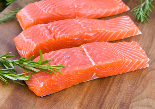Salmon, sariwa o pinalamig