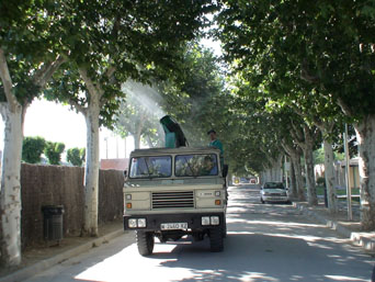 Disinfecting and pest control services