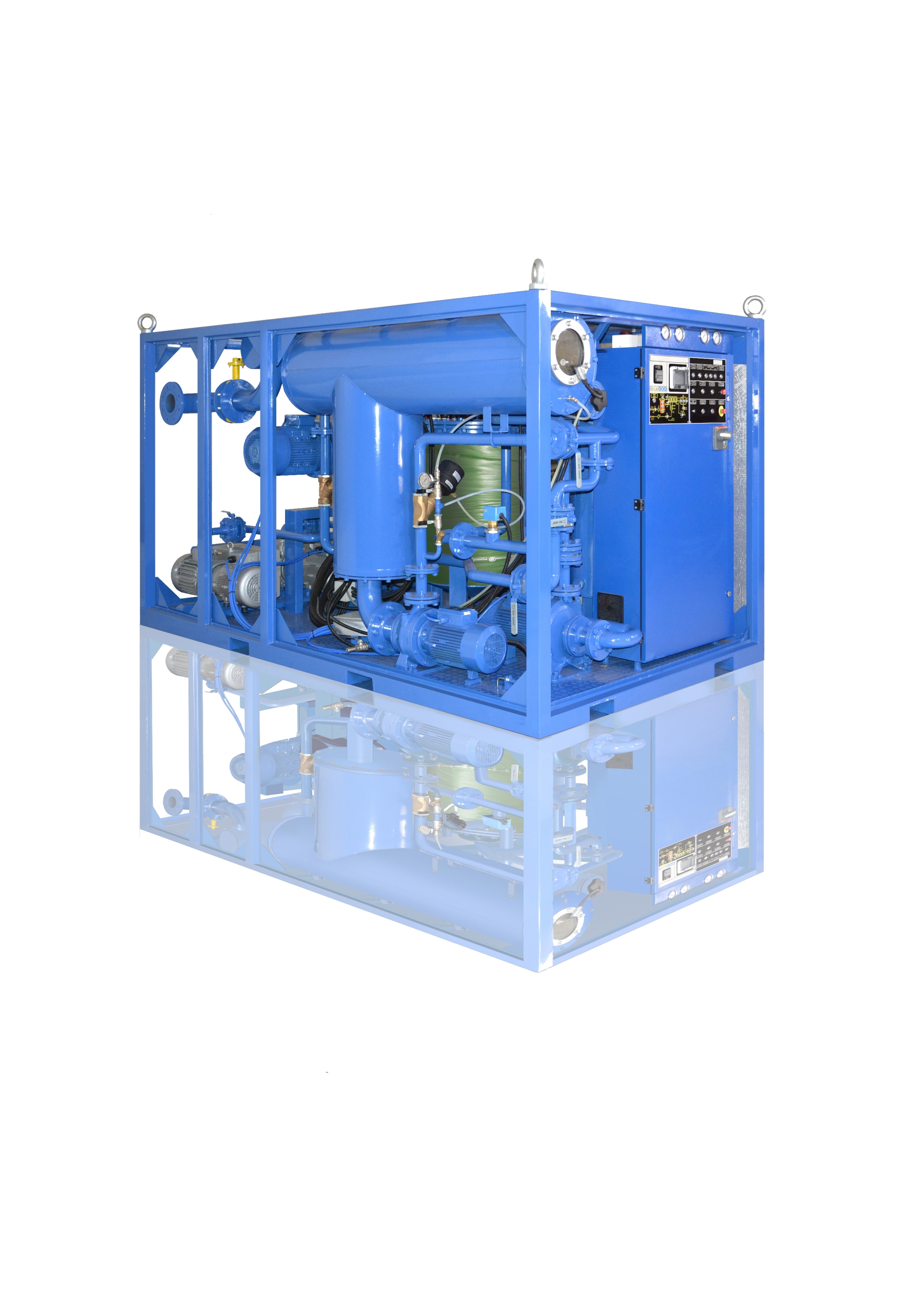GlobeCore CMM (UVM) 10,0 A Mobile Transformer Oil Purification Plant with High Vacuum 