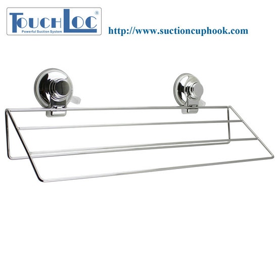 Bathroom Shelf with TouchLoc Suction