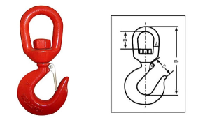 Contact Now swivel hooks for lifting SWIVEL HOIST HOOK 322C 322A