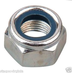 Nyloc Nylon Hex Nuts M4 M5 M6 M8 Stainless Steel A2 x 10