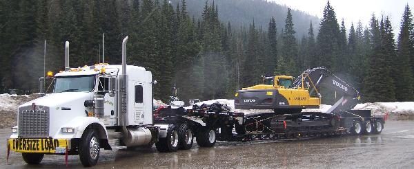 Heavy machinery, transportation
