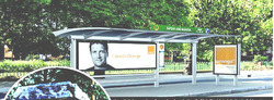 Bus Shelter Branding