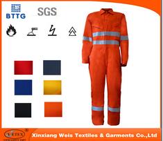 ysetex NFPA2112 good color fastness fire retardant clothing used for miners