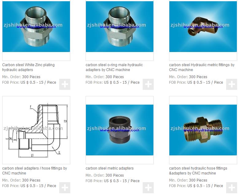 Hose fitting/hydraulic adapter/hydraulic fitting/pipe fitting/flange/hydraulic coupling