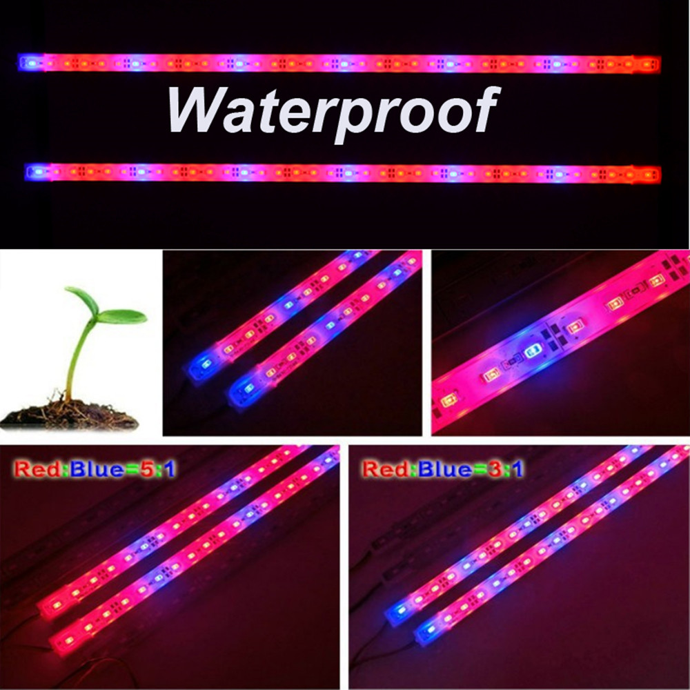 12v smd 5630 chip hydroponic full spectrum led grow strip lights