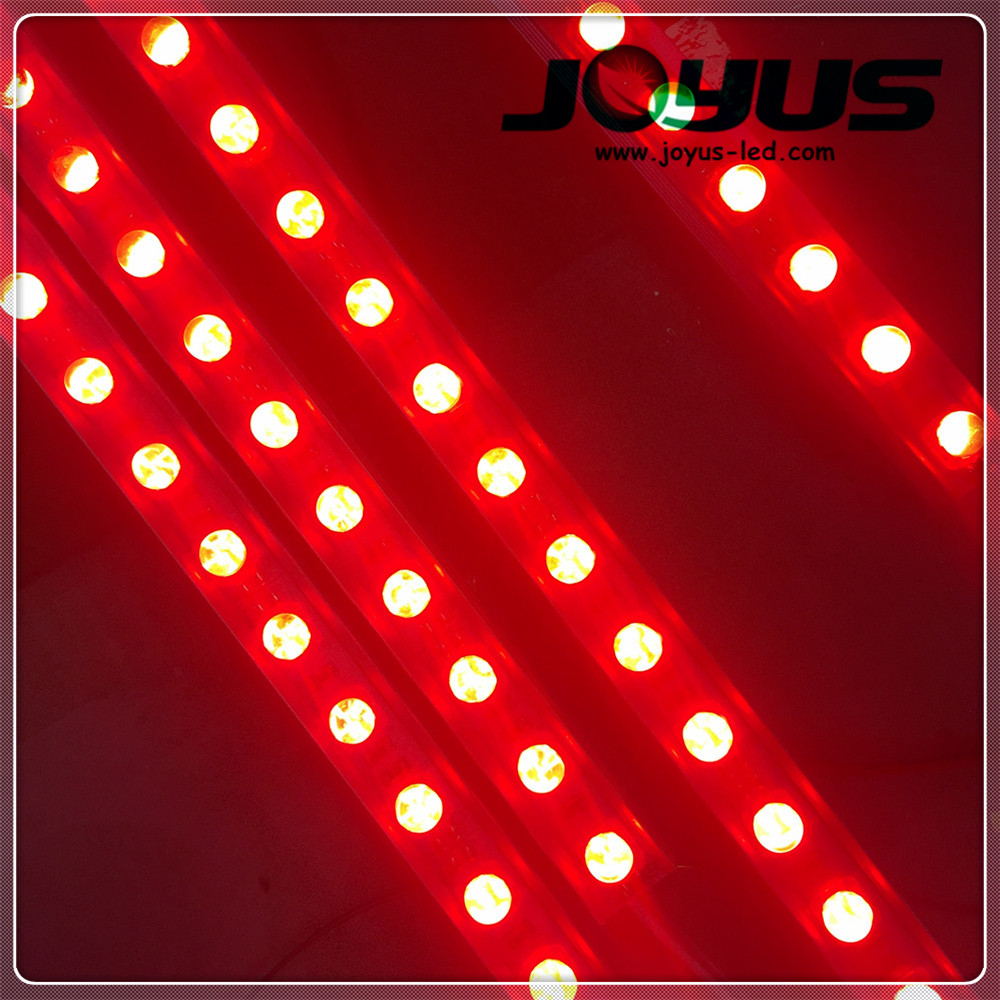 12v 5050 red lighting aluminum housing led strip