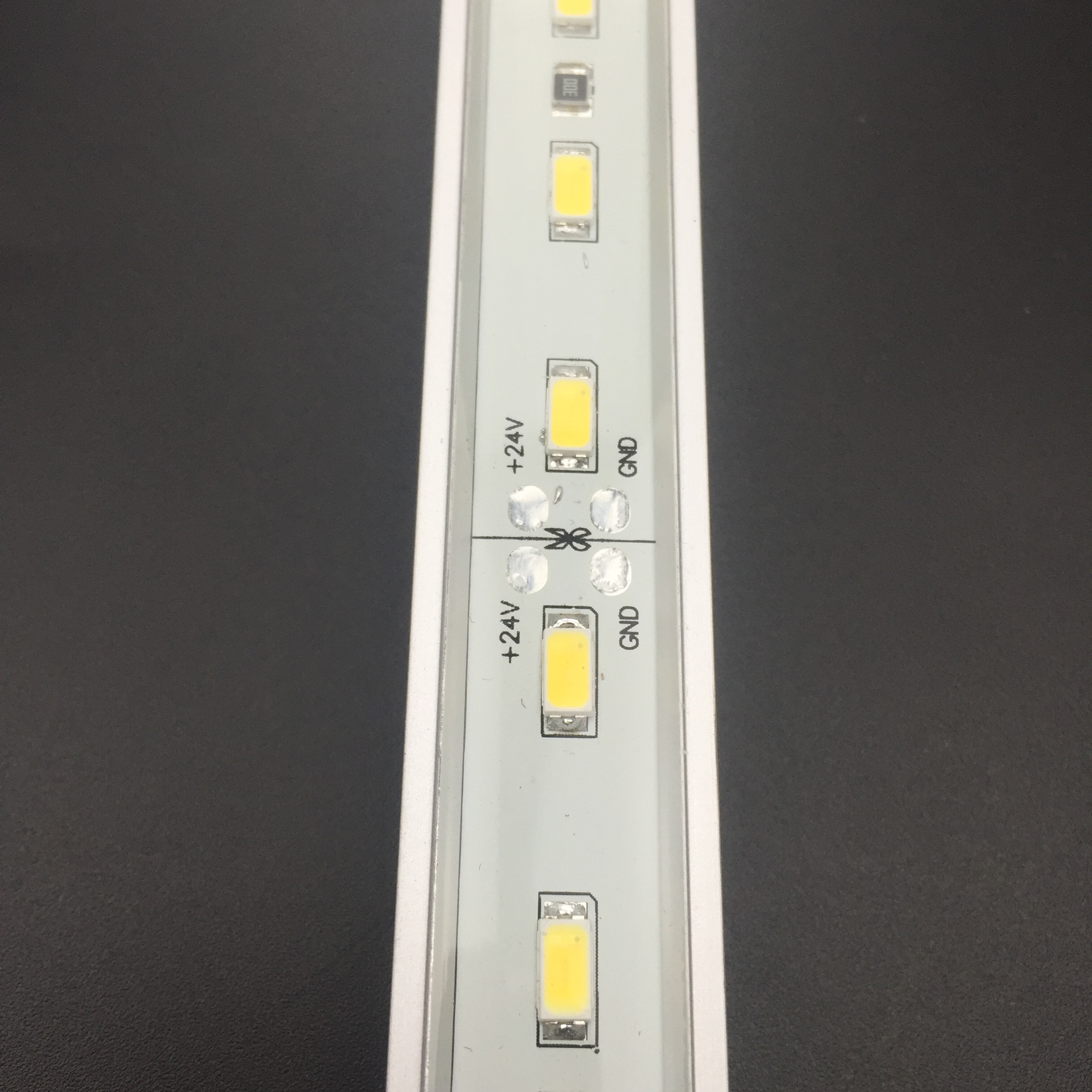 24v ip68 smd 5630 LED rigid strip light with 60leds