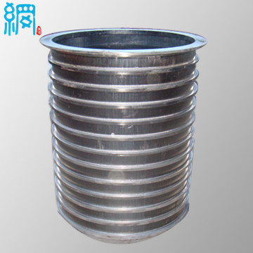 Wedge Wire Basket Slotted Pressure Screen Basket 