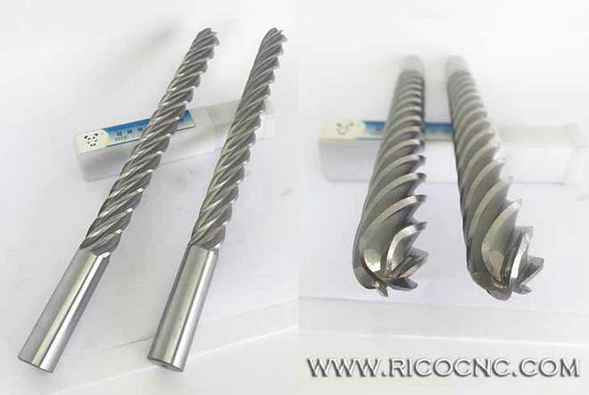 Big Long Foam Cutting Up-Cut Router Bits Spiral Ball End for EPS EVA Poly foam