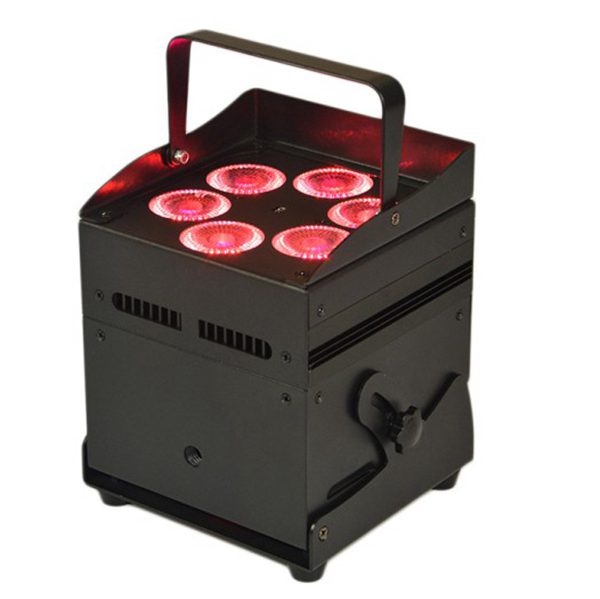 6X8W 4IN1 Battery Powered & Wireless DMX LED Stage Light 