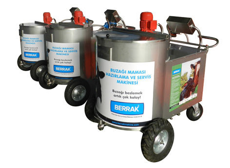Machine pasteurization of milk with modular feed