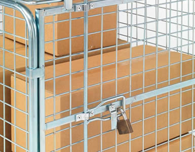 Lockable Wire Container