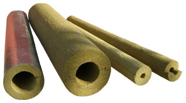 Cylinders mineral insulation for pipelines