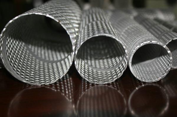 Perforated Steel Round Tube For Filters