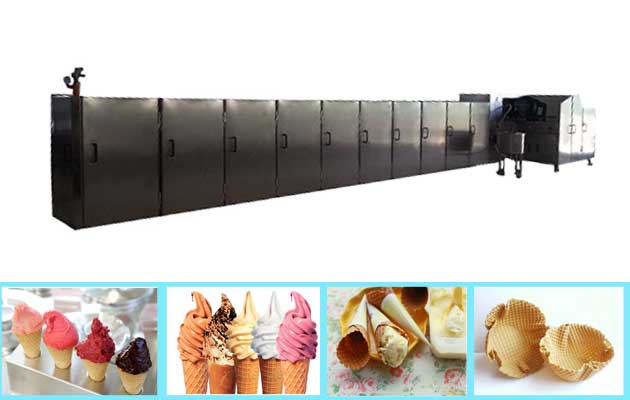 ICE CREAM WAFFLE CONE MACHINE