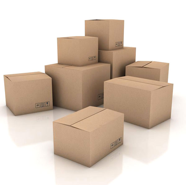 shipping boxes