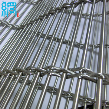 architectural drapery stainless steel mesh for room divider