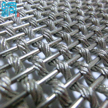 HCR 7/7 single strand cable mesh/stainless steel architectural wire rope mesh