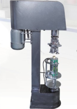 The brake fluid, iron drum capping machine