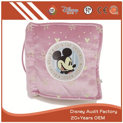 Plush Mickey Folding Pillow